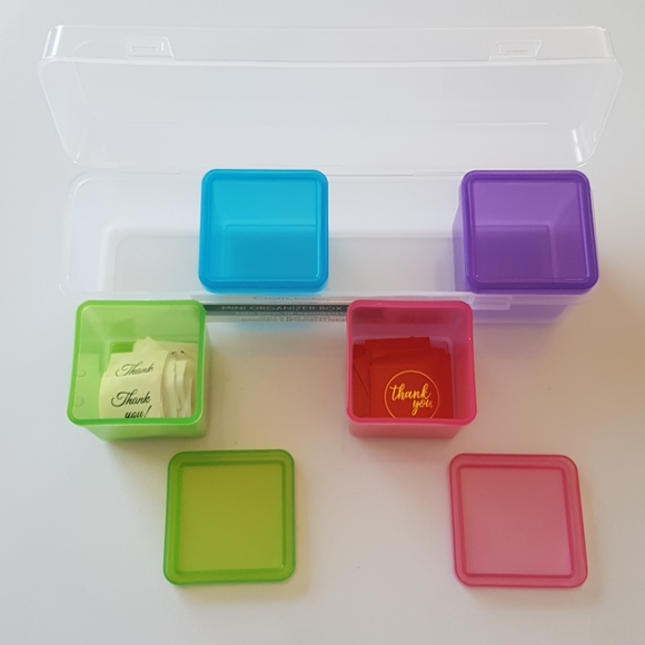 3 Sets of 5 pcs Desktop Organizer Box Set 4 Storage Box in a Big Box - Picture 3 of 7